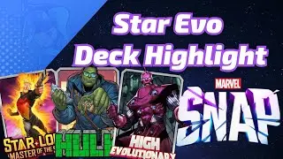 Star Lord SUPERCHARGES High Evolutionary | Marvel SNAP Deck Highlight