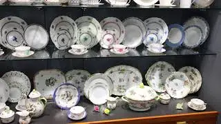 Herend China Display @ Joseph Gann Jewelers Boston MA