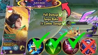 ZETIAN SAVAGE + 16 KILL! ZETIAN TRINITY NEW BUILD OP BANGET! BUILD ZETIAN TERSAKIT 2026 - MLBB
