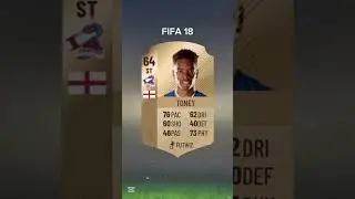 Ivan Toney FIFA evolution