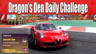 Forza Horizon 5 Dragon's Den Daily Challenge Visit the Lunar Drift Arena