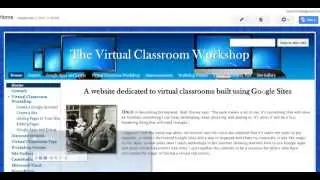 Disabling and moving search function in Google Sites