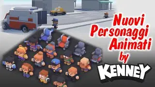 I nuovi personaggi di @KenneyNL / 3D Game Dev