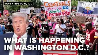 National Guard deployed to D C  as Trump takes on city's crime policy