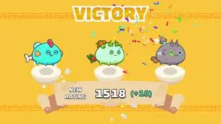 ABP Axie Infinity Arena Gameplay 1500+ MMR Off-Season | Aqua Beast Plant | Road to 2k MMR