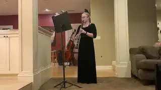 SOPHIA DE VIRGILIO, clarinet. Jean Becker, 