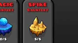 Spike gauntlet!