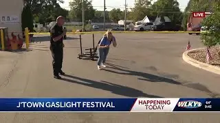 Gaslight Festival brings out Jeffersontown Firefighter obstacle course