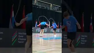 USA at the World Jump Rope Championships! Pairs freestyle