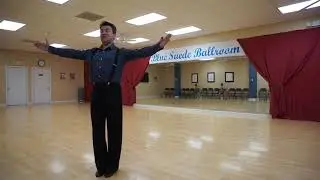 Waltz Technique Class - Basic Exercise with Swing and Sway