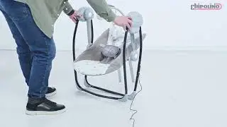 Leangan Chipolino Moonlight pliabil cu spatar reglabil si melodii