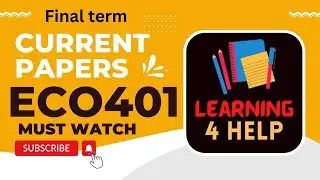 eco401 current papers finalterm 2022 eco401 FinalTerm Paper eco401 current papers 2022 eco401 papers