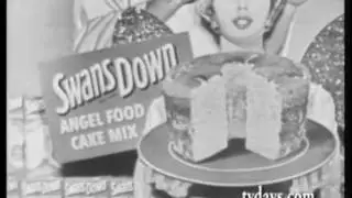 SWANS DOWN ANGEL FOOD MIX  WITH BOB HOPE