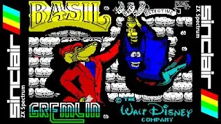 BASIL THE GREAT MOUSE DETECTIVE (1987) Walkthrough, ZX Spectrum