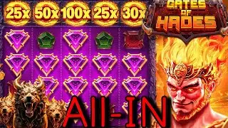 СРАЗУ ALL-IN И ЗАНОС НА 700.000Р В GATES OF HADES / GETX / ЗАНОСЫ НЕДЕЛИ
