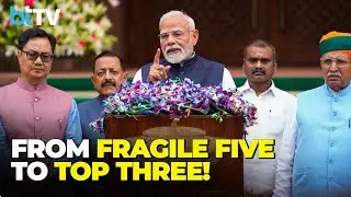 PM Modi&rsquo;s Big Statement Before Monsoon Session | India Poised For Top 3 Economy
