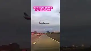 Non-stop flight #shorts #reels #humor #flying