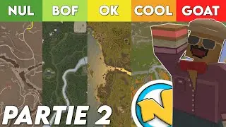 ON CLASSE LES MAPS D'UNTURNED ! #2 (Tier list ft. NovaJager)
