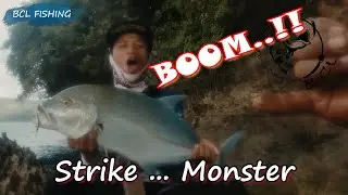 BLUEFIN TREVALLY BABON vs ULTRALIGHT Tackle - Strike Mustahil #91 #bclfishing