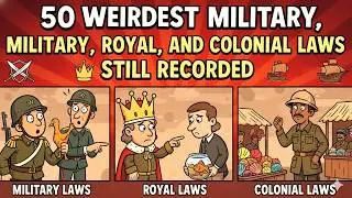 50 Weirdest Military, Royal, and Colonial Laws Still Recorded