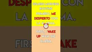 Spanish Daily Routine Practice (A1-A2) 🇪🇸