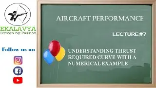AIRCRAFT PERFORMANCE || NUMERICAL ON THRUST REQUIRED CURVE || LECTURE #7