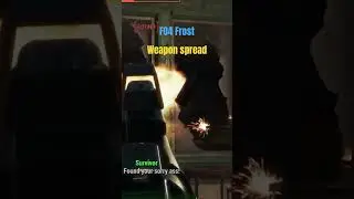Weapon spread in frost is crazy #fo4 #falloutfrost