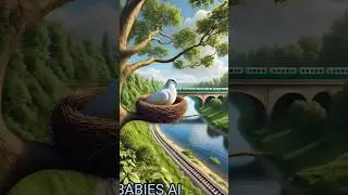 A story of Pigeon #Animation #Ai cartoon shorts #Shorts