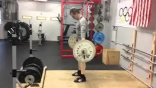 Snatch 30kg full then hang - Dec 26, 2015