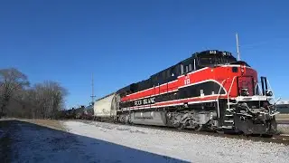 Iowa Interstate Freight w/ IAIS 513, East Moline, IL