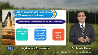 Role of Agricultural Economics at Microeconomic Level | Agricultural Economics | ECO608_Topic007