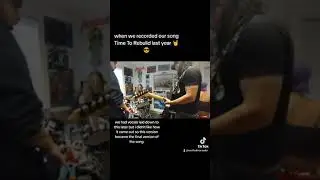 Exalted Marauder - Time To Rebuild live in the studio behind the scenes footage January 2024