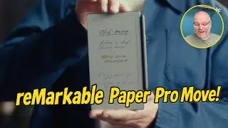 Reacting to the New reMarkable Paper Pro Move: A Portable Colour E‑Ink Digital Notebook!