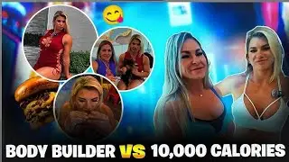 Bodybuilder vs 10,000 Calories