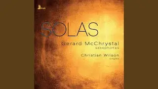 Dido & Aeneas, Z. 626 (Arr. G. McChrystal & C. Wilson for Alto Saxophone & Organ) : When I am...