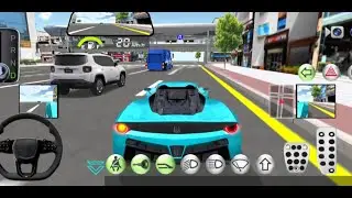 3D Driving Class Gameplay 🚗 | Realistic Car Driving & Parking Simulator (Android & iOS)