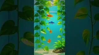 Pothos is a natural filter for fishtank || pothos in Aquarium #fishbenefits #fishtips #moneyplant