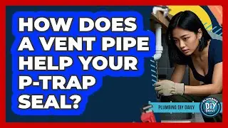 How Does A Vent Pipe Help Your P-Trap Seal?