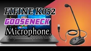 Fifine K052 Microphone Review. Table top Mic.