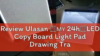 Review Ulasan 【🇲🇾 24h】LED Copy Board Light Pad Drawing Tracing Tablet Copyboard Animation Sketchi