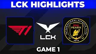 T1 vs BFX Highlights Game 1 | LCK Cup 2026 | T1 vs BNK FEARX by Onivia