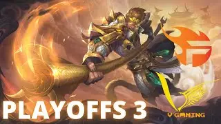 [HIGHLIGHTS] TEAM FLASH VS V GAMING | ĐTDV M&Ugrave;A XU&Acirc;N 2022 - PLAY-OFF 3