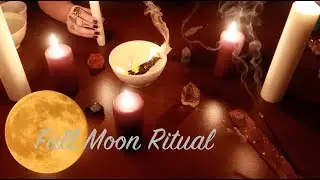 FULL MOON RITUAL 🕯🌑 Remove the old energy 🔥 Powerful Let Go Ritual
