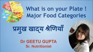 What is BALANCED DIET  ? Part 1 : MAJOR FOOD GROUPS - प्रमुख खाद्य श्रेणियाँ I Dr Geetu Gupta
