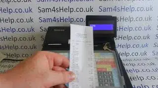 Hourly Sales Report Sam4S ER-900 / ER-920 / ER-925 / ER-940 / ER-945 Cash Registers