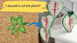How to Make Everlasting Caladiums (DIY Faux Plants)