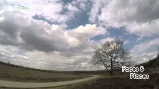 Sky above Ginkelse Heide, Ede  - TimeLapse