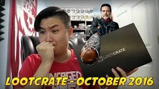 Loot Crate Unboxing: Horror! (October 2016)