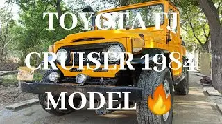 Toyota Fj cruiser 1984 model | old classical jeep | old jeep modified 🔥