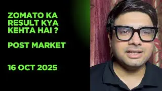 Nifty Crosses 25,500 as Sensex Jumps! ETERNAL Q2 Results & Market Highlights | 16th Oct 2025